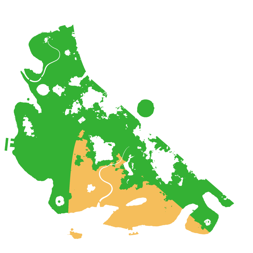 Biome Rust Map: Procedural Map, Size: 4000, Seed: 69882
