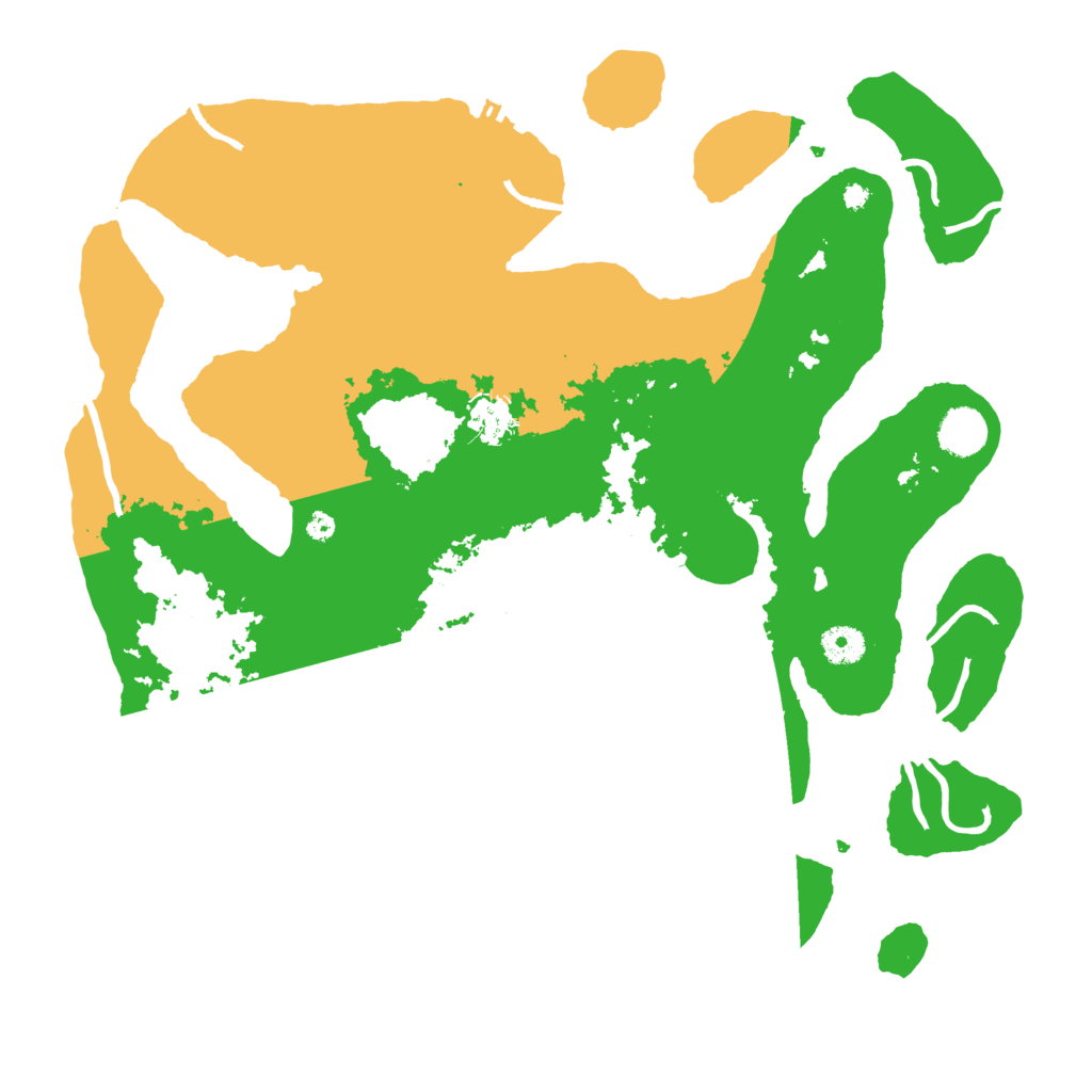 Biome Rust Map: Procedural Map, Size: 4000, Seed: 255908