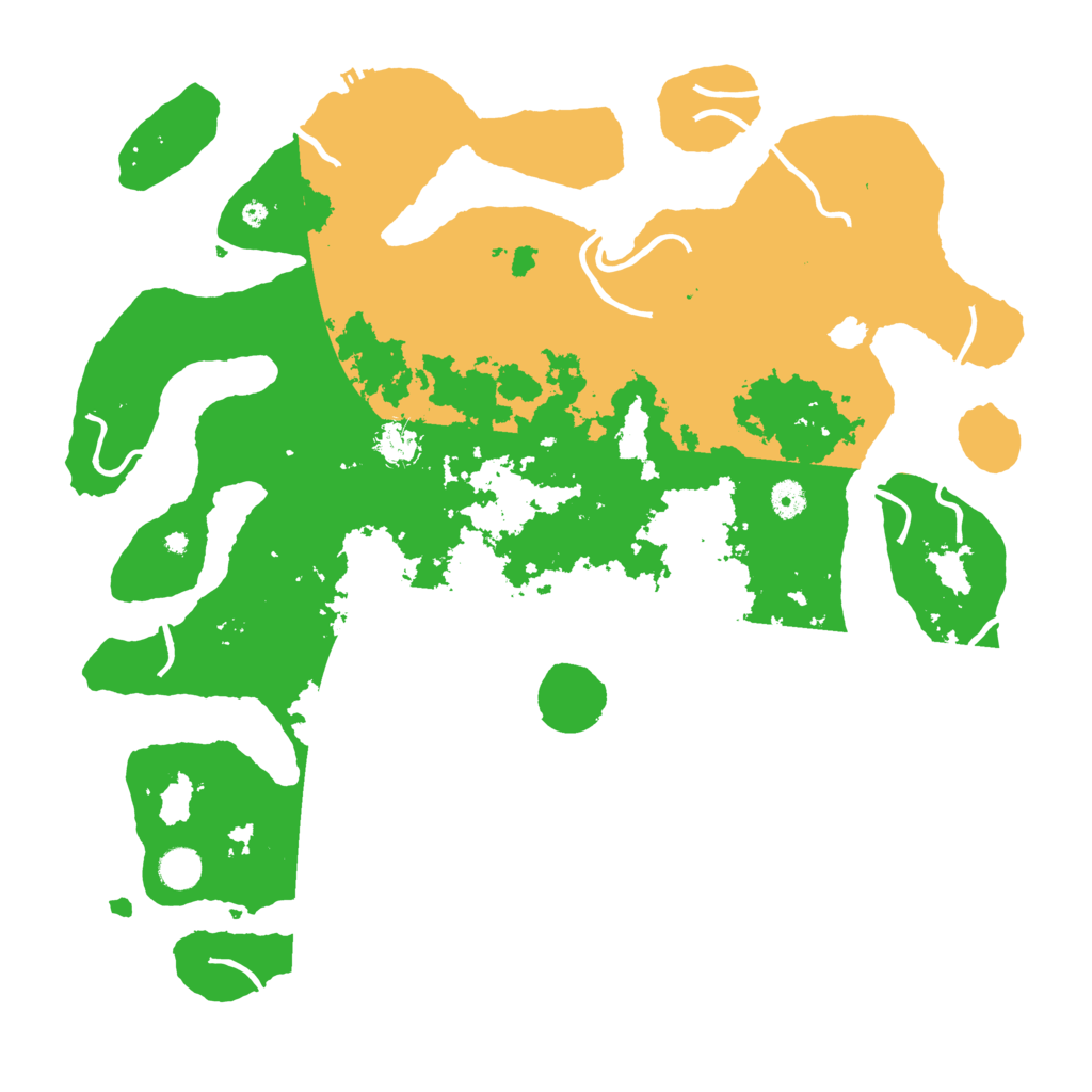 Biome Rust Map: Procedural Map, Size: 4500, Seed: 5234822