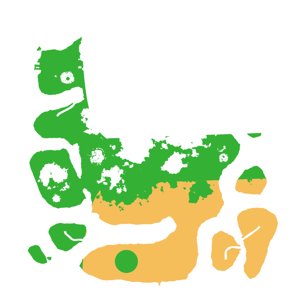 Biome Rust Map: Procedural Map, Size: 3500, Seed: 5353195