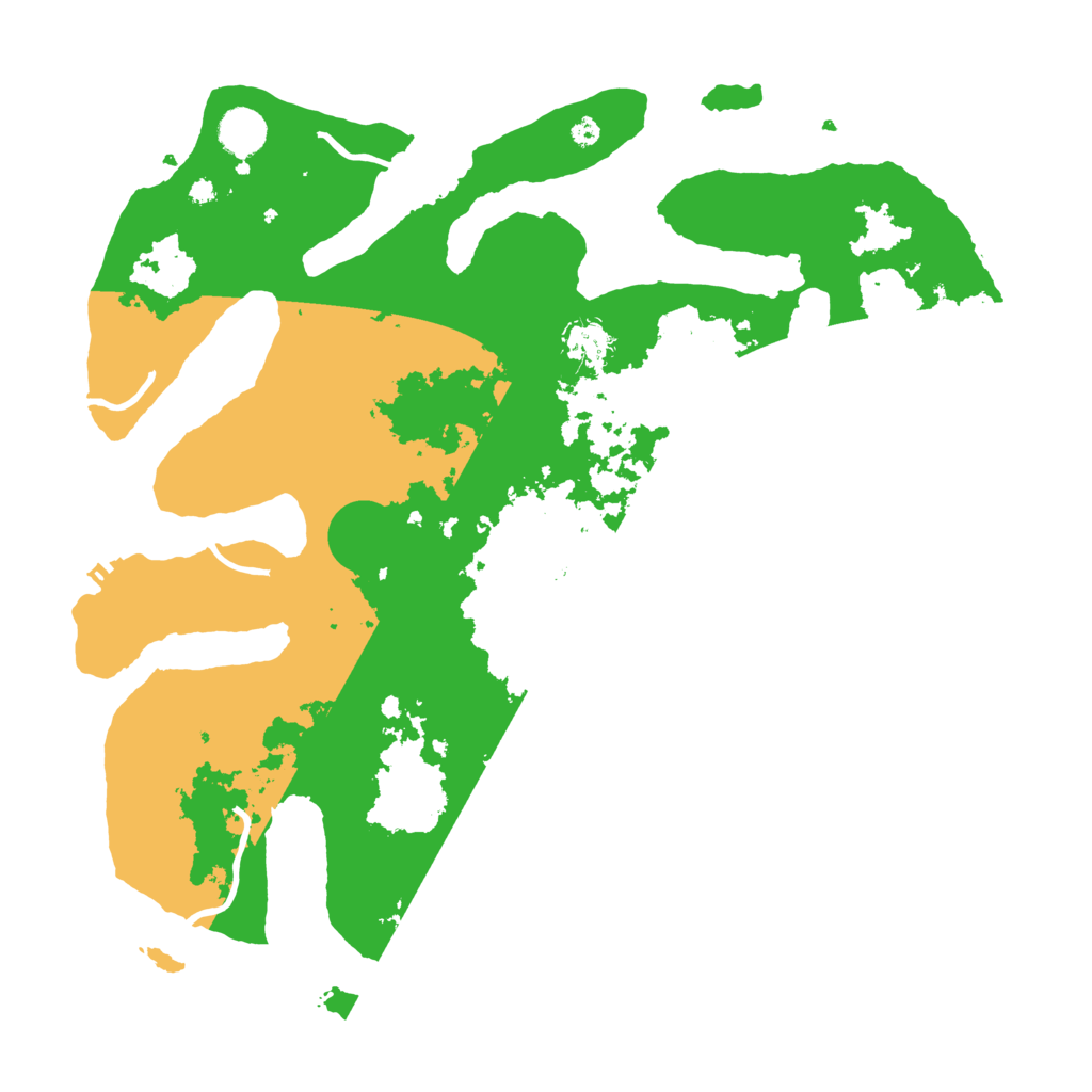 Biome Rust Map: Procedural Map, Size: 4000, Seed: 858367