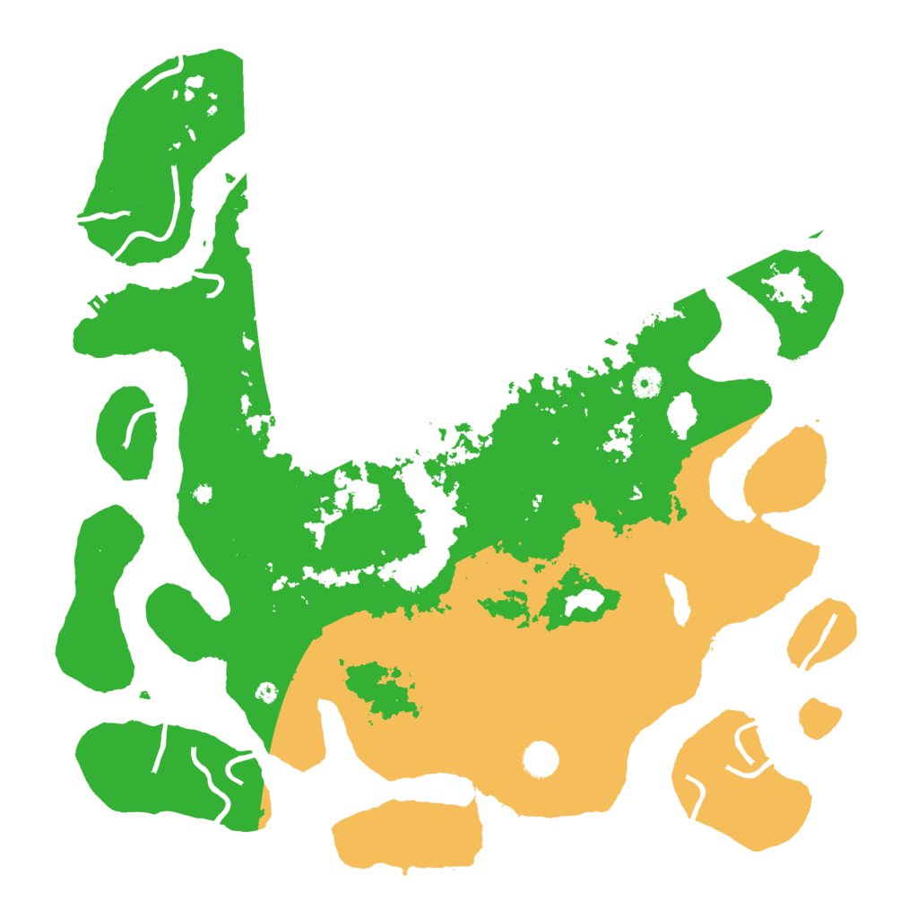 Biome Rust Map: Procedural Map, Size: 4500, Seed: 3765878