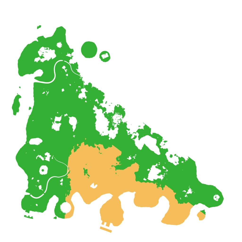 Biome Rust Map: Procedural Map, Size: 4000, Seed: 612060