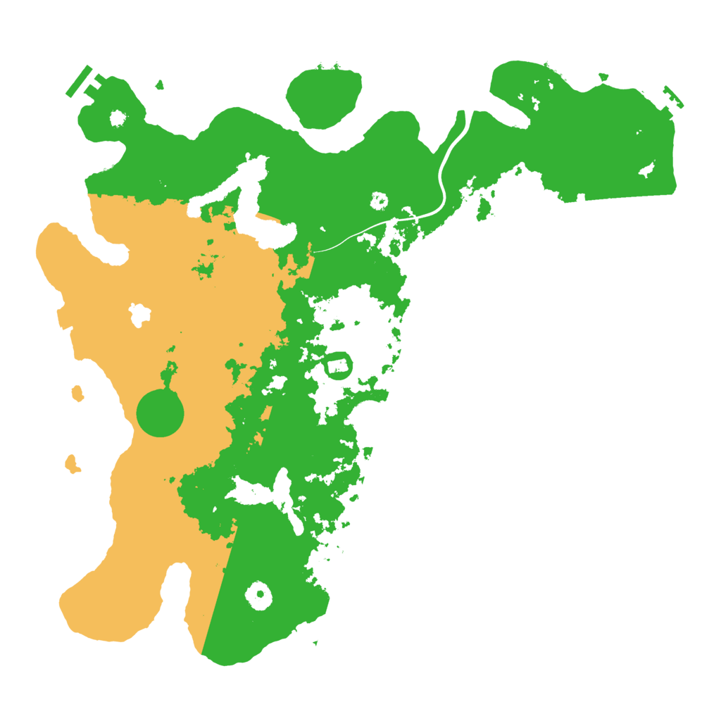 Biome Rust Map: Procedural Map, Size: 4000, Seed: 2584009