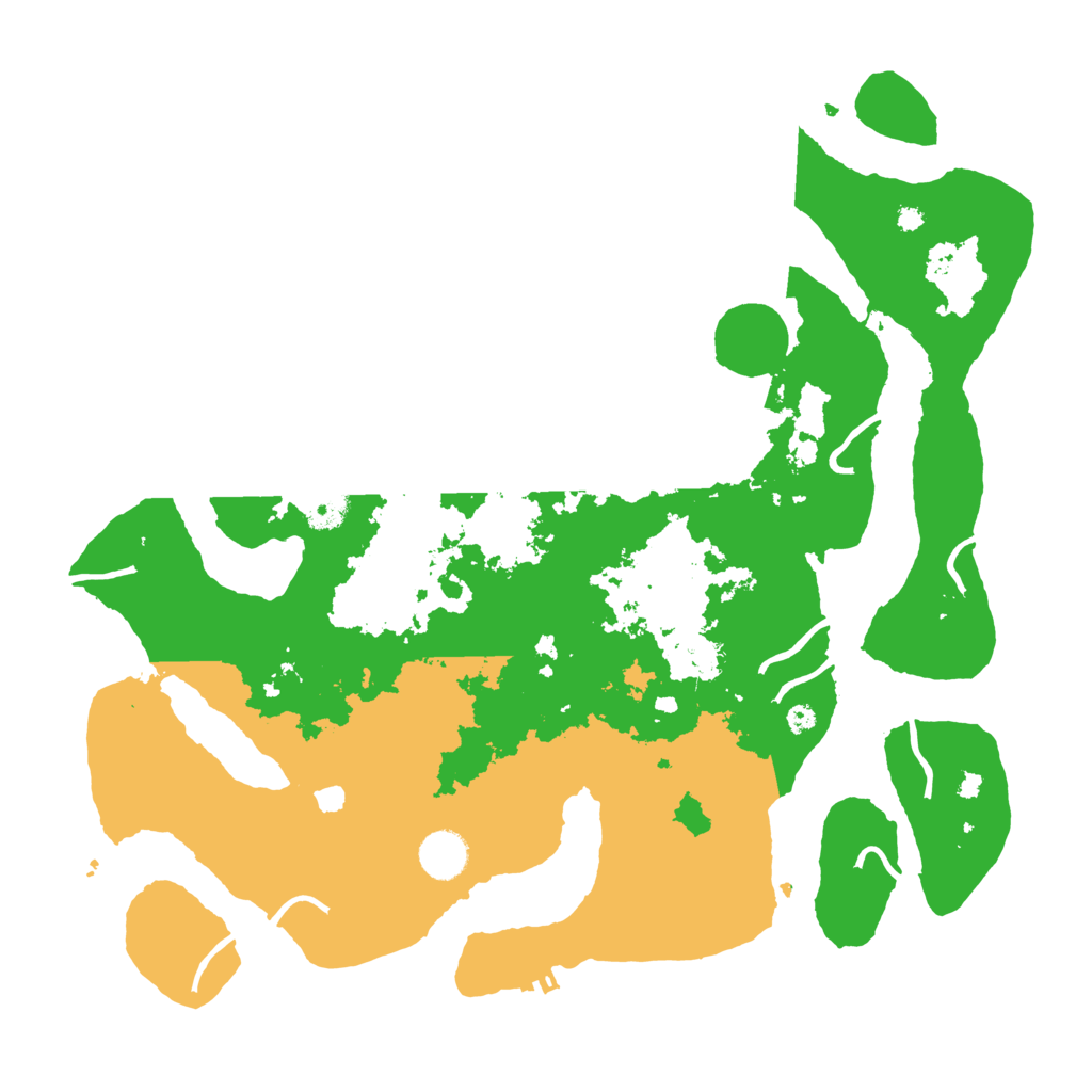 Biome Rust Map: Procedural Map, Size: 3950, Seed: 382426361