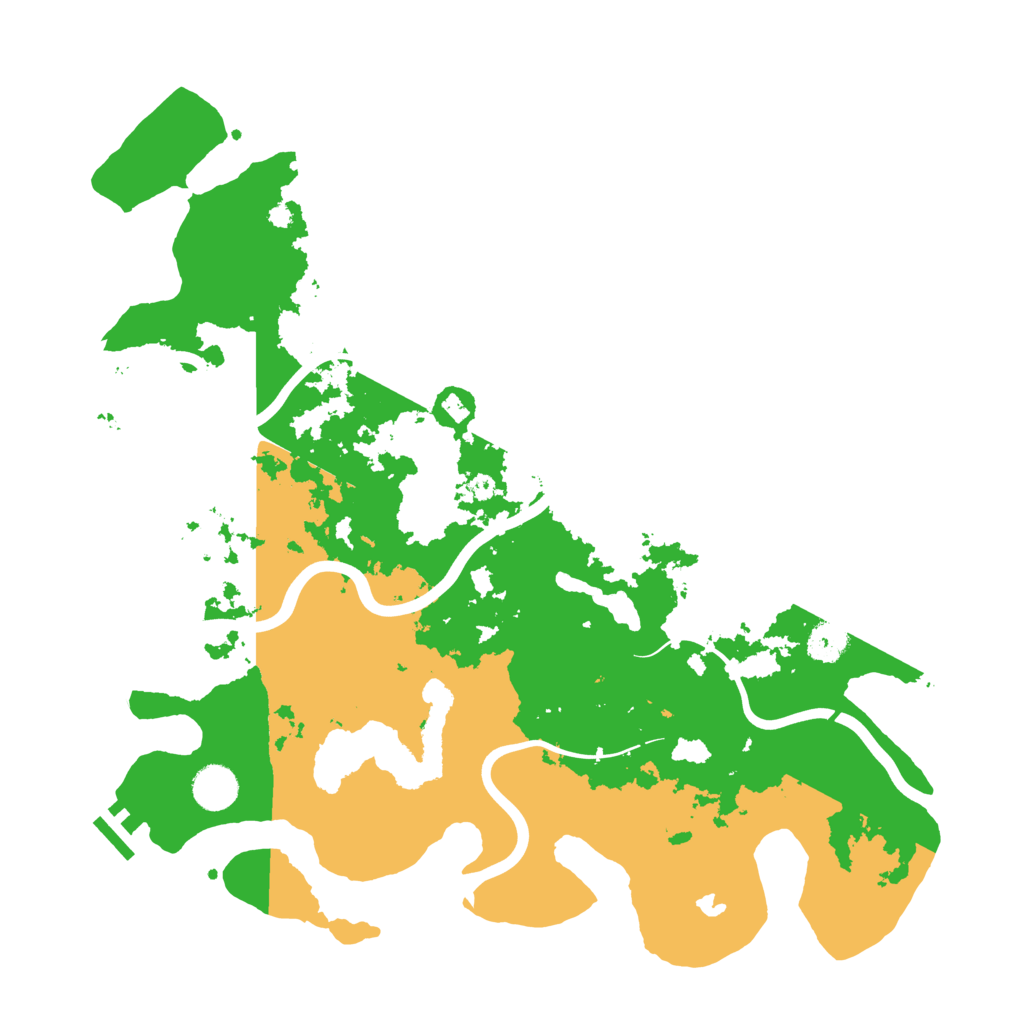 Biome Rust Map: Procedural Map, Size: 4000, Seed: 590465