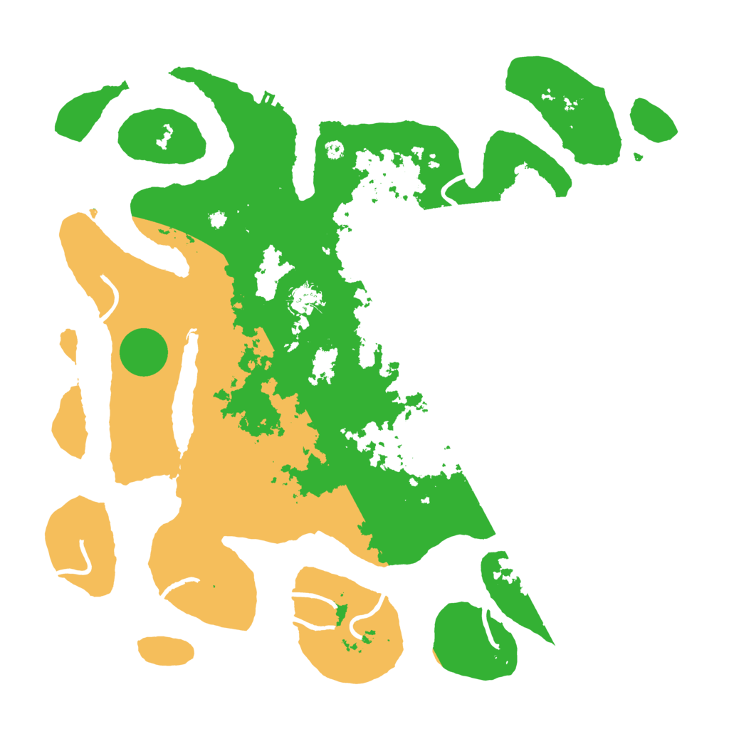 Biome Rust Map: Procedural Map, Size: 4000, Seed: 305945