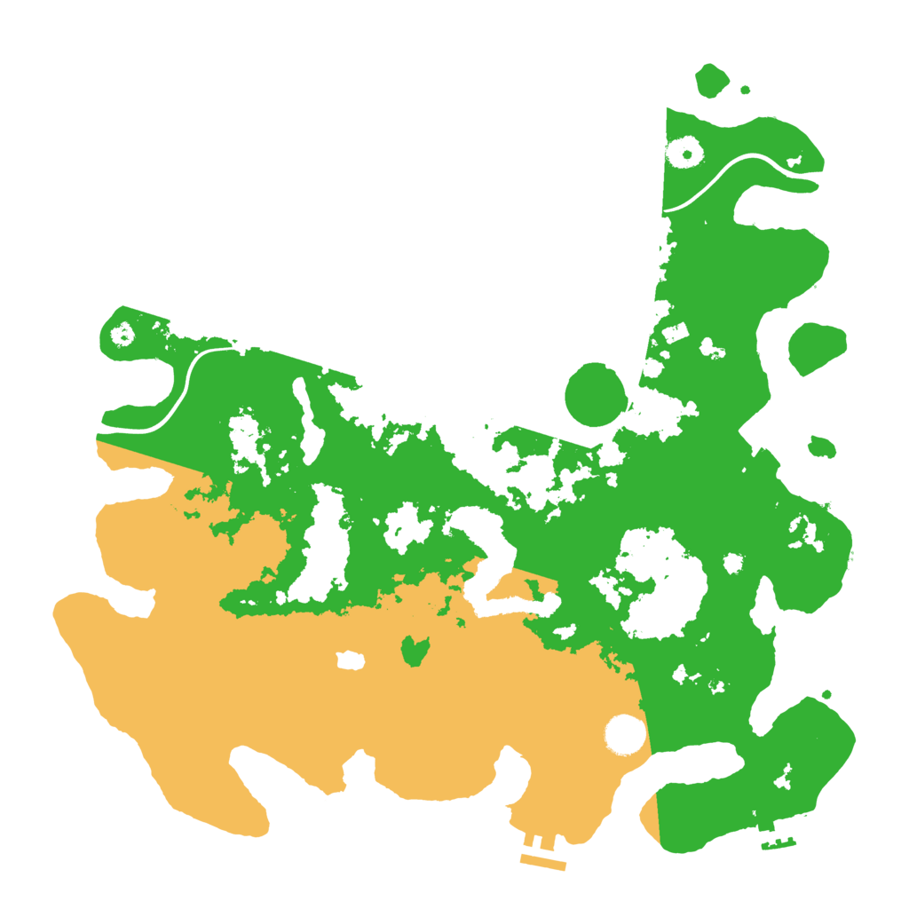 Biome Rust Map: Procedural Map, Size: 4000, Seed: 2084768249