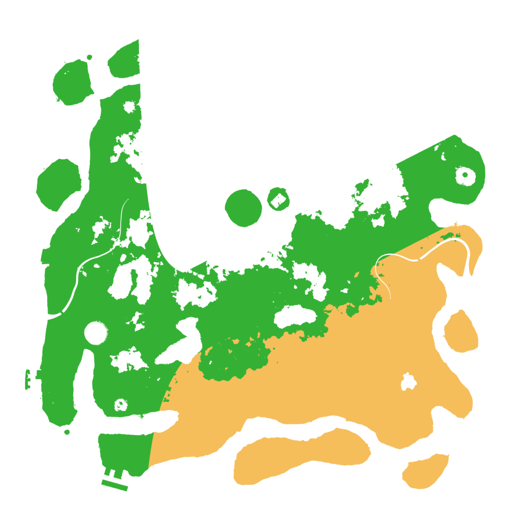 Biome Rust Map: Procedural Map, Size: 4000, Seed: 3791685