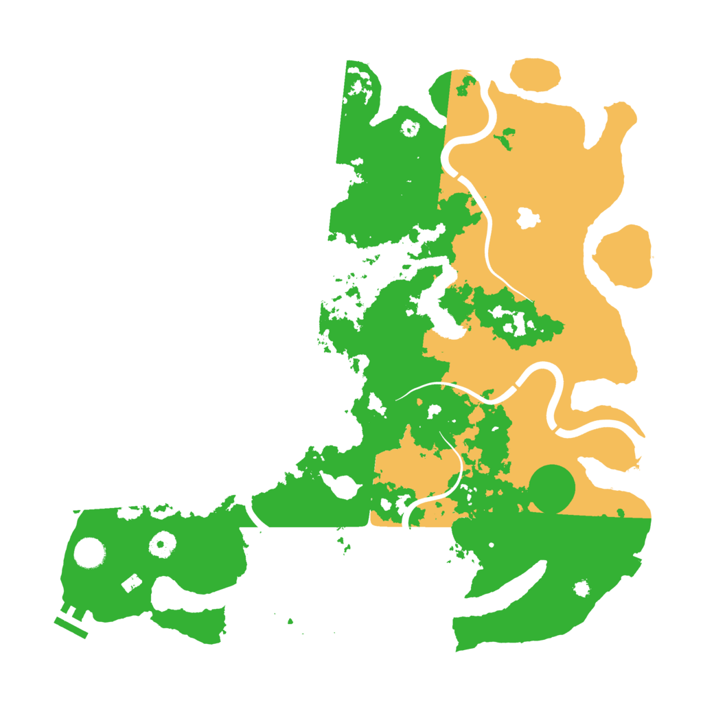 Biome Rust Map: Procedural Map, Size: 4000, Seed: 337956