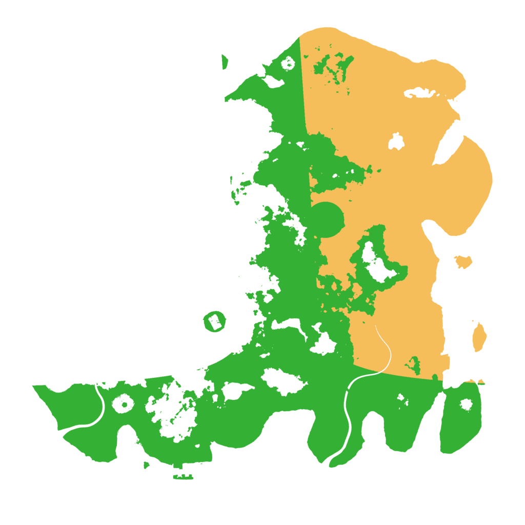 Biome Rust Map: Procedural Map, Size: 4000, Seed: 2708987
