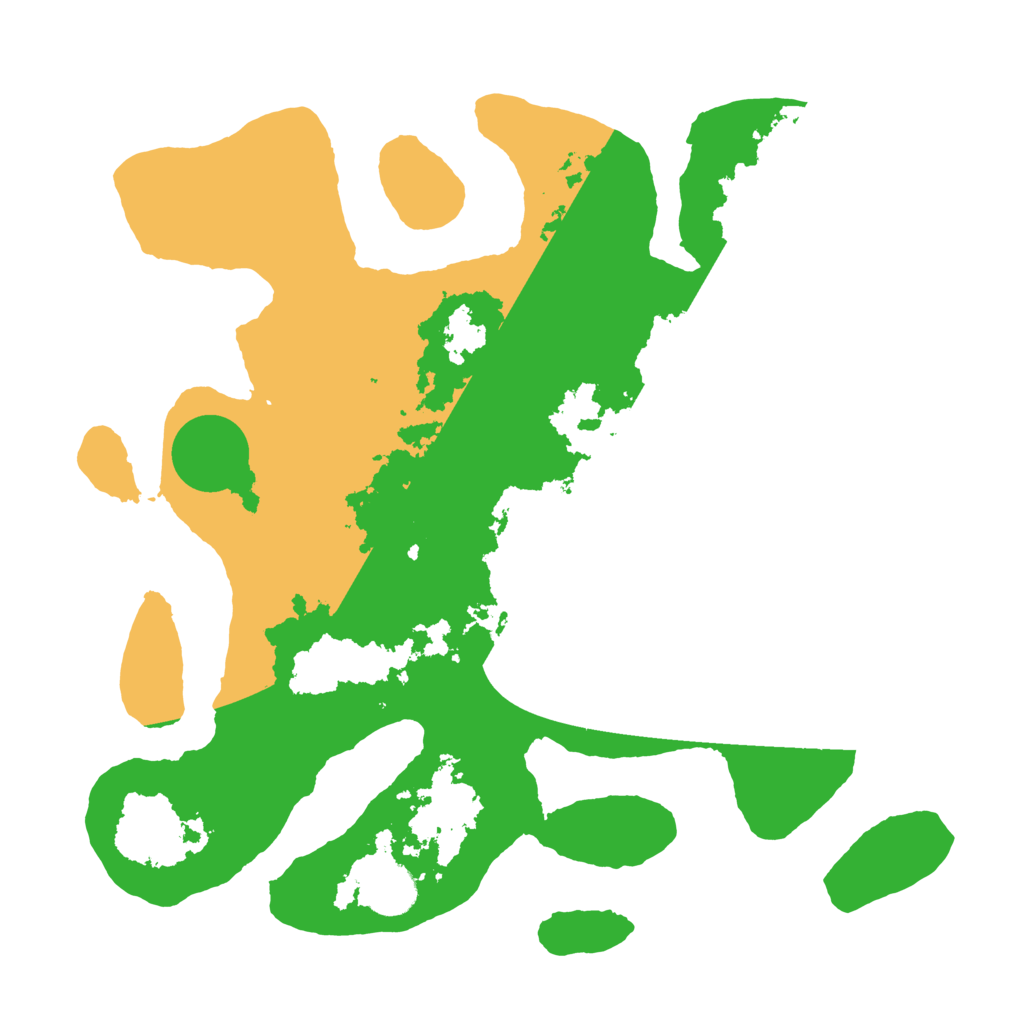 Biome Rust Map: Barren, Size: 3500, Seed: 4451898