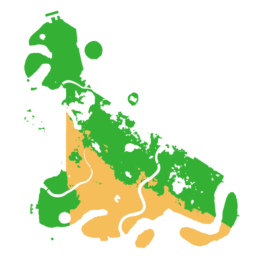 Biome Rust Map: Procedural Map, Size: 4000, Seed: 4282320