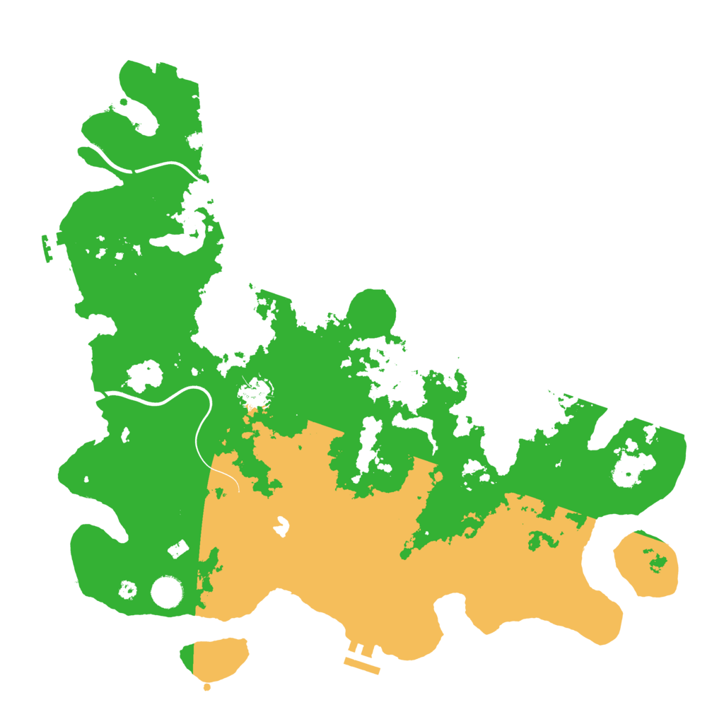 Biome Rust Map: Procedural Map, Size: 4000, Seed: 1801437