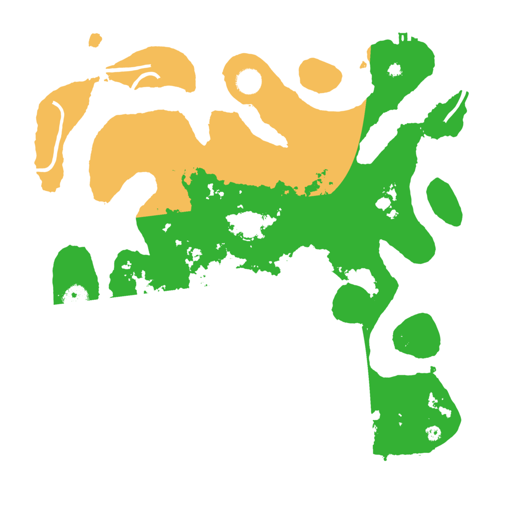 Biome Rust Map: Procedural Map, Size: 3500, Seed: 93737