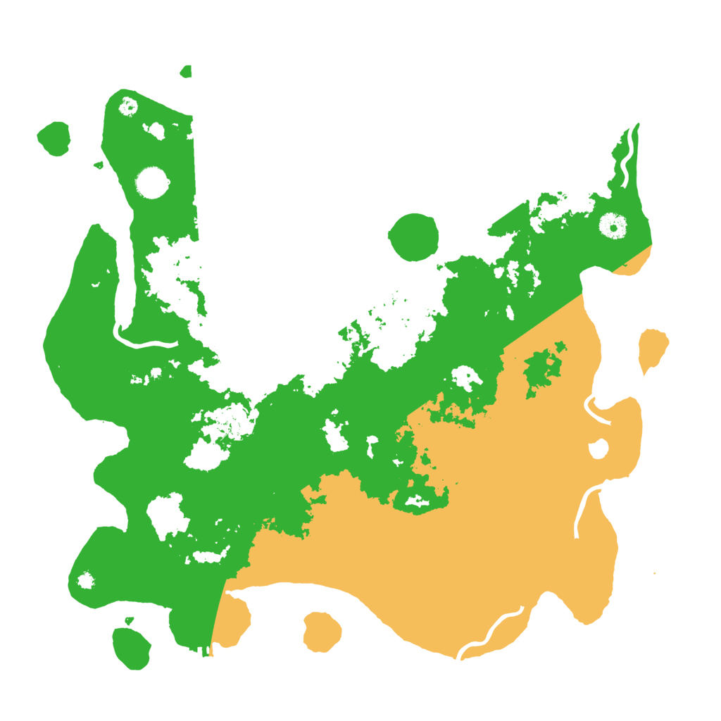 Biome Rust Map: Procedural Map, Size: 4000, Seed: 3197223