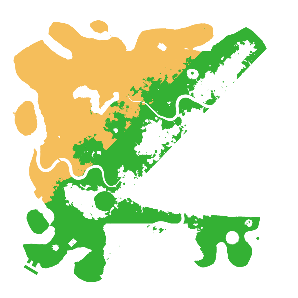 Biome Rust Map: Procedural Map, Size: 4000, Seed: 2296193