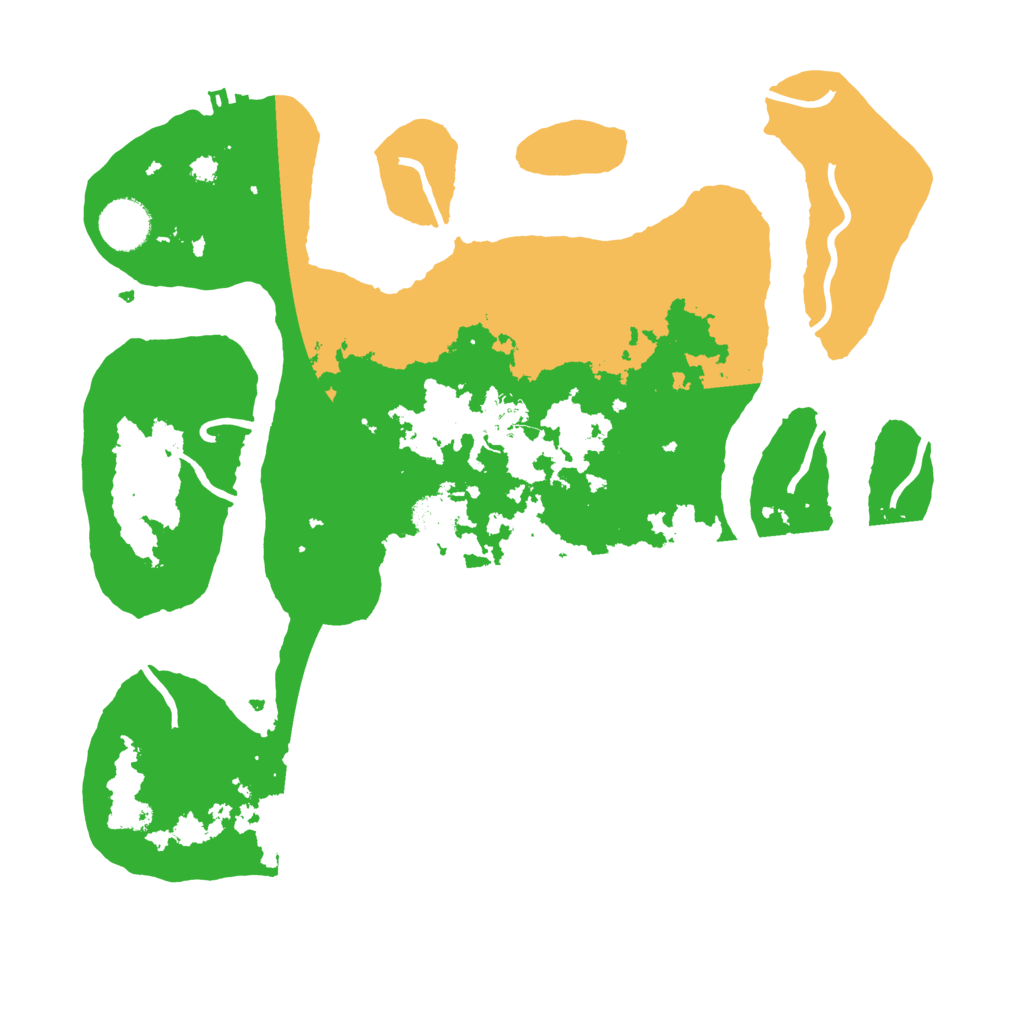 Biome Rust Map: Procedural Map, Size: 3500, Seed: 4753831