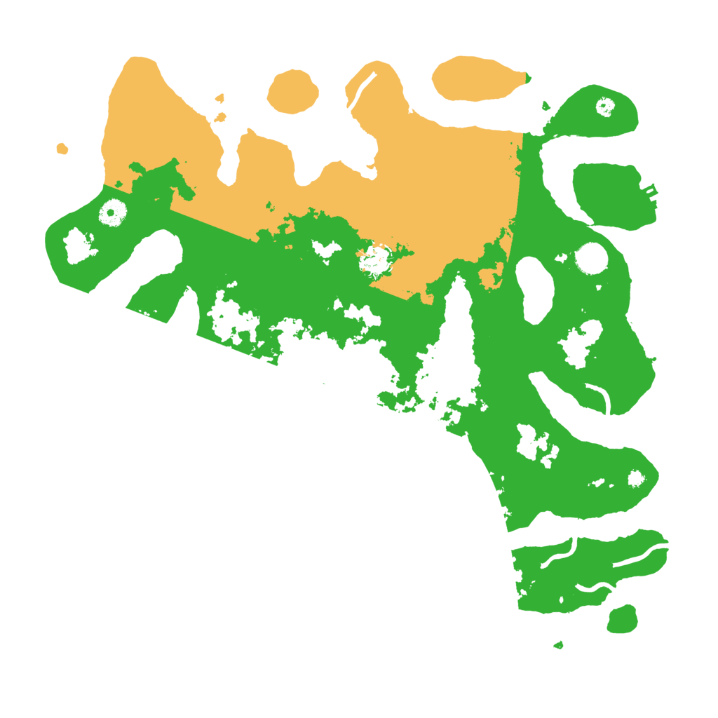 Biome Rust Map: Procedural Map, Size: 4000, Seed: 912340