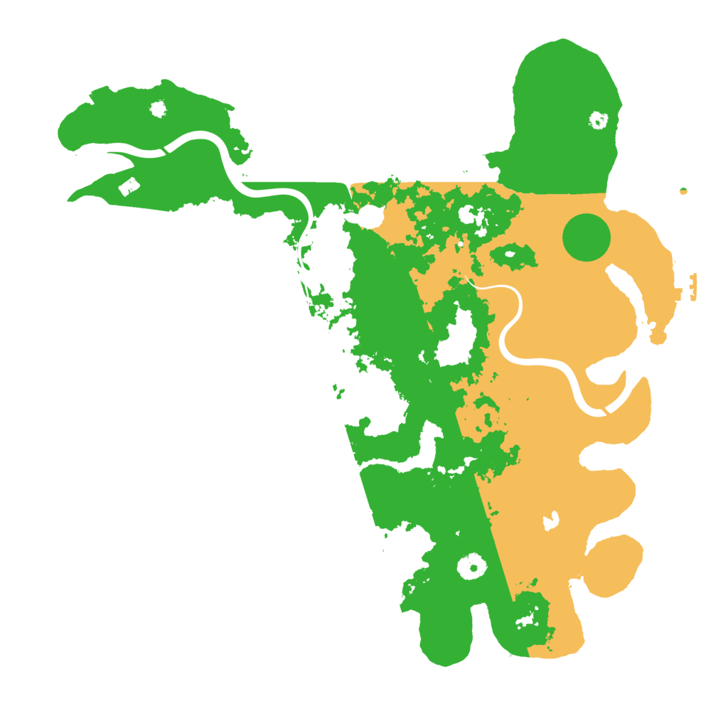 Biome Rust Map: Procedural Map, Size: 4000, Seed: 1751294580