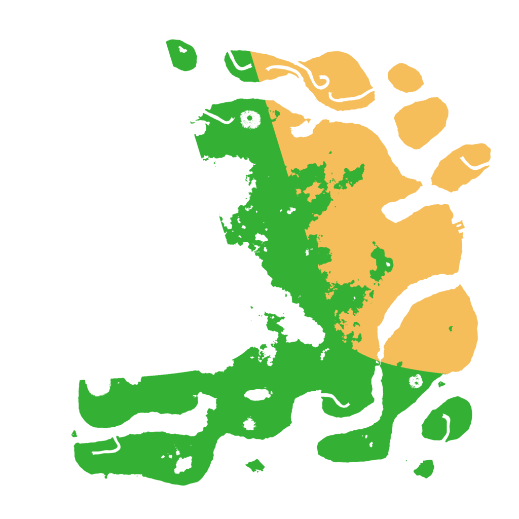 Biome Rust Map: Procedural Map, Size: 4000, Seed: 322400