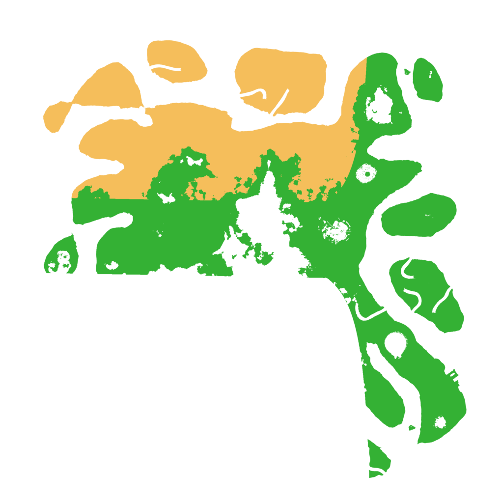 Biome Rust Map: Procedural Map, Size: 4000, Seed: 835107