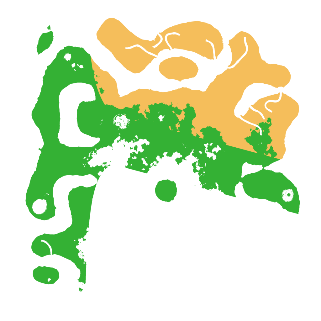 Biome Rust Map: Procedural Map, Size: 4000, Seed: 624845