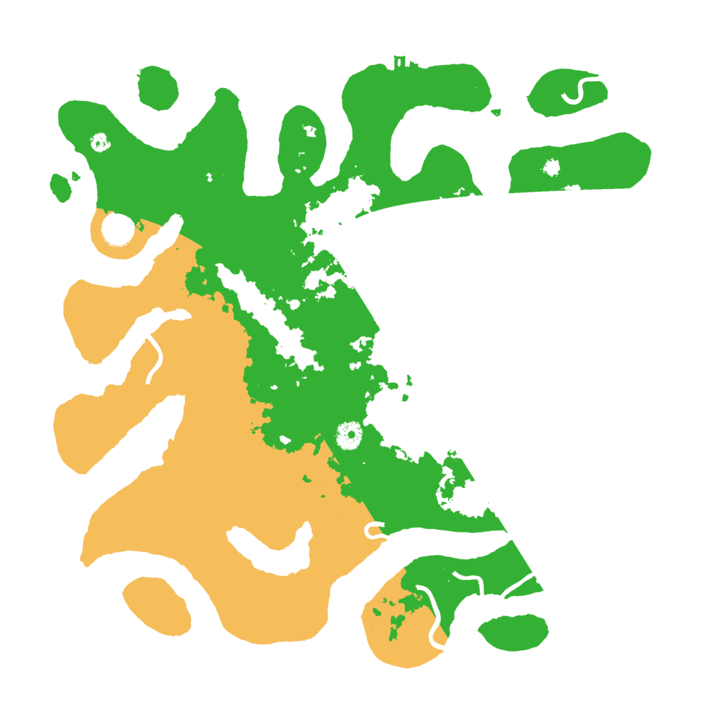 Biome Rust Map: Procedural Map, Size: 3850, Seed: 174378824