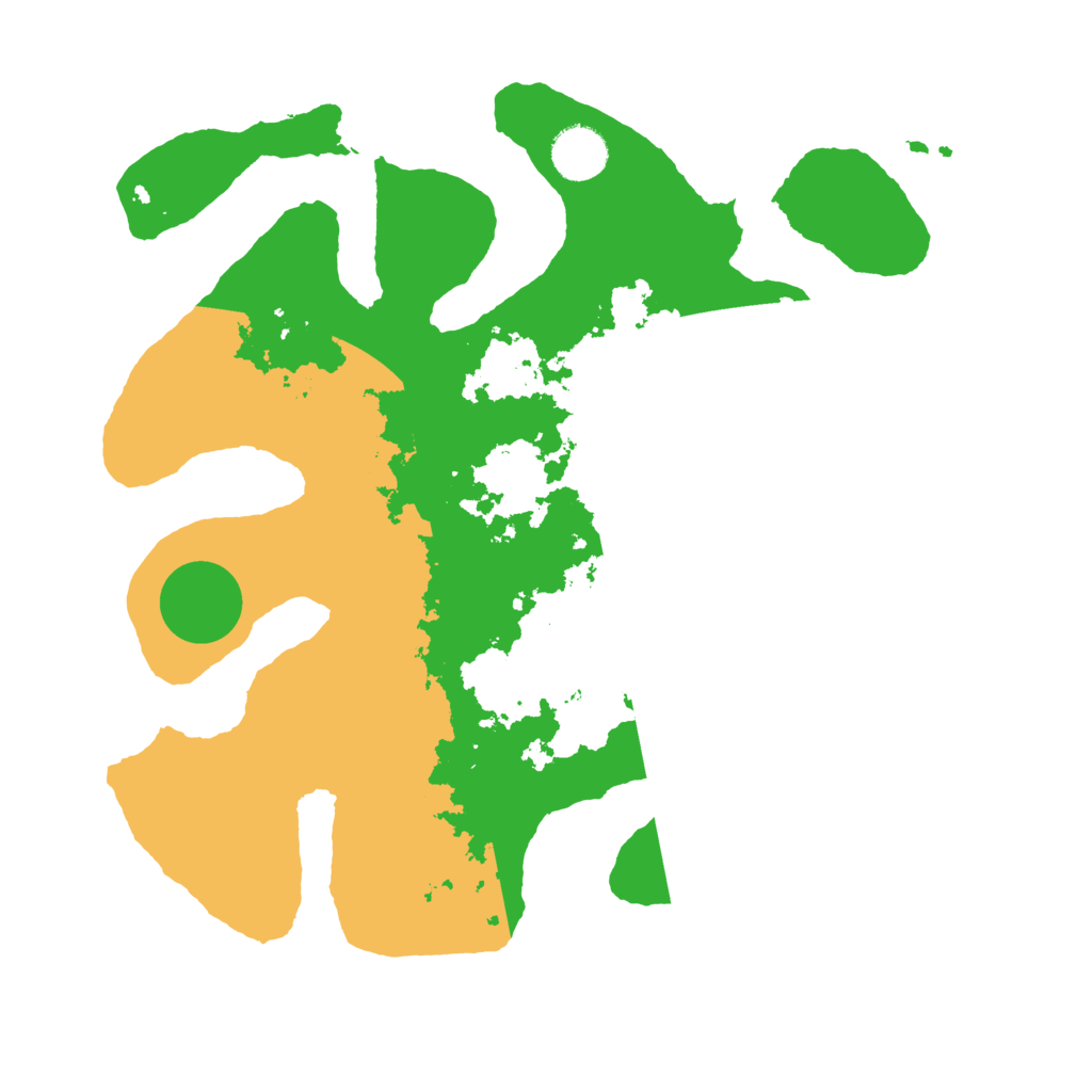 Biome Rust Map: Barren, Size: 3500, Seed: 2601330