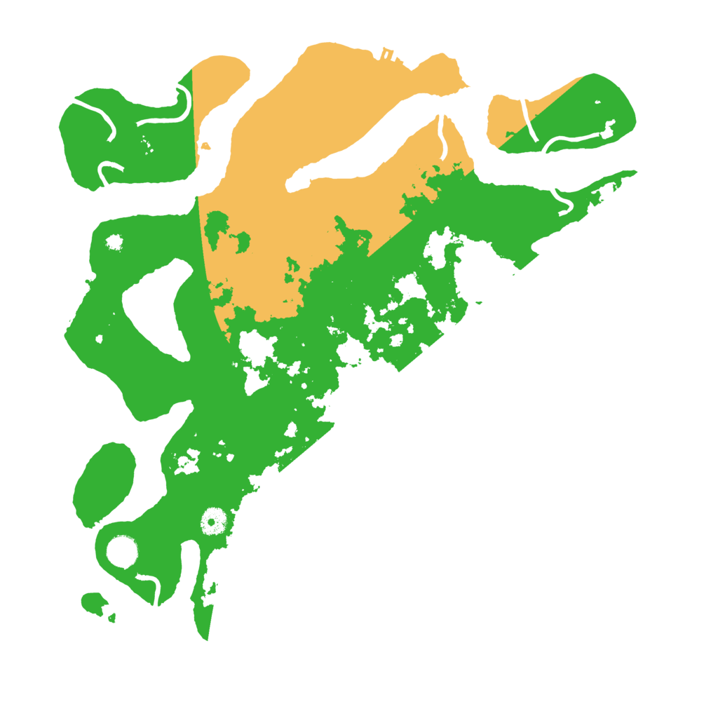 Biome Rust Map: Procedural Map, Size: 4000, Seed: 290676