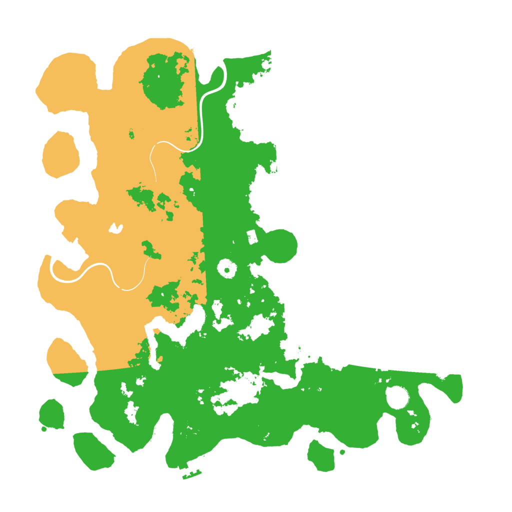 Biome Rust Map: Procedural Map, Size: 4000, Seed: 931486