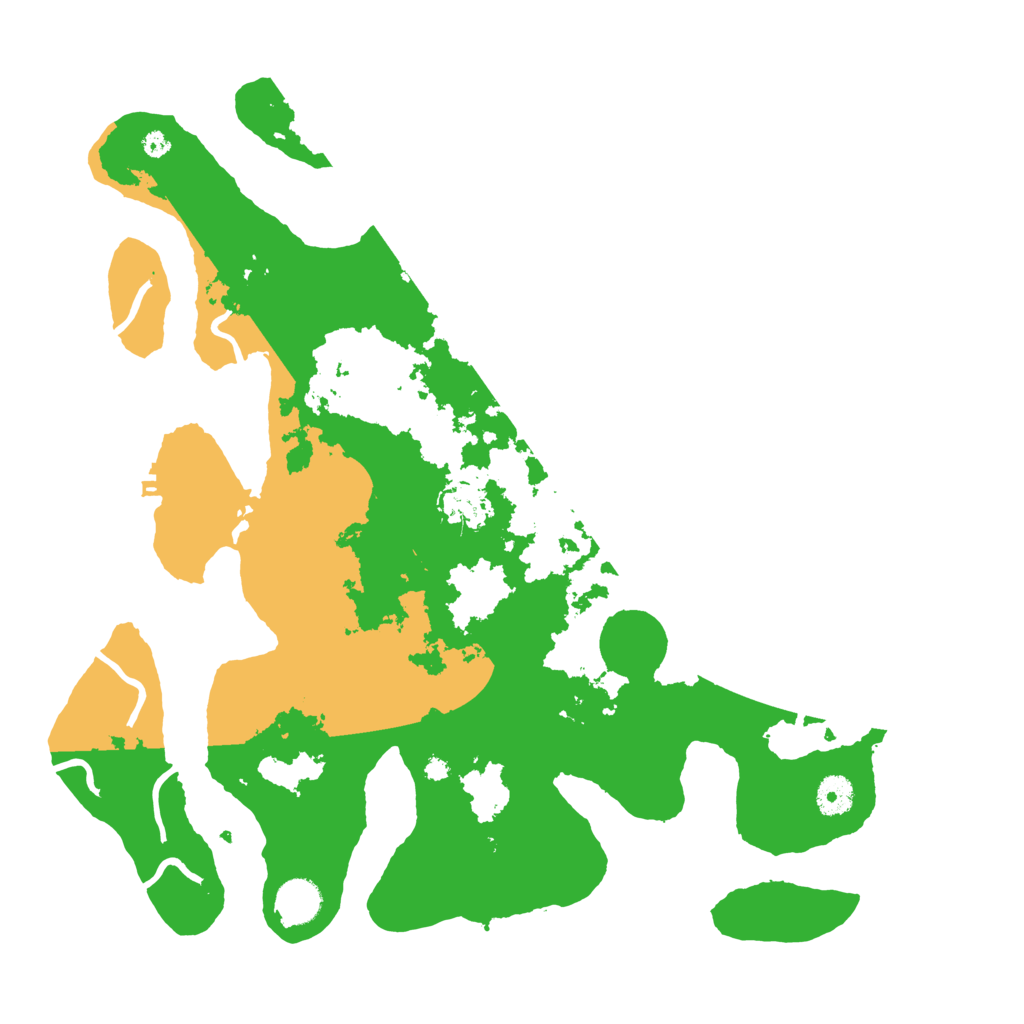 Biome Rust Map: Procedural Map, Size: 4000, Seed: 22242