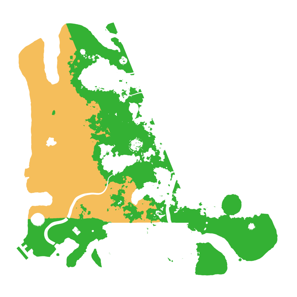 Biome Rust Map: Procedural Map, Size: 4000, Seed: 294841