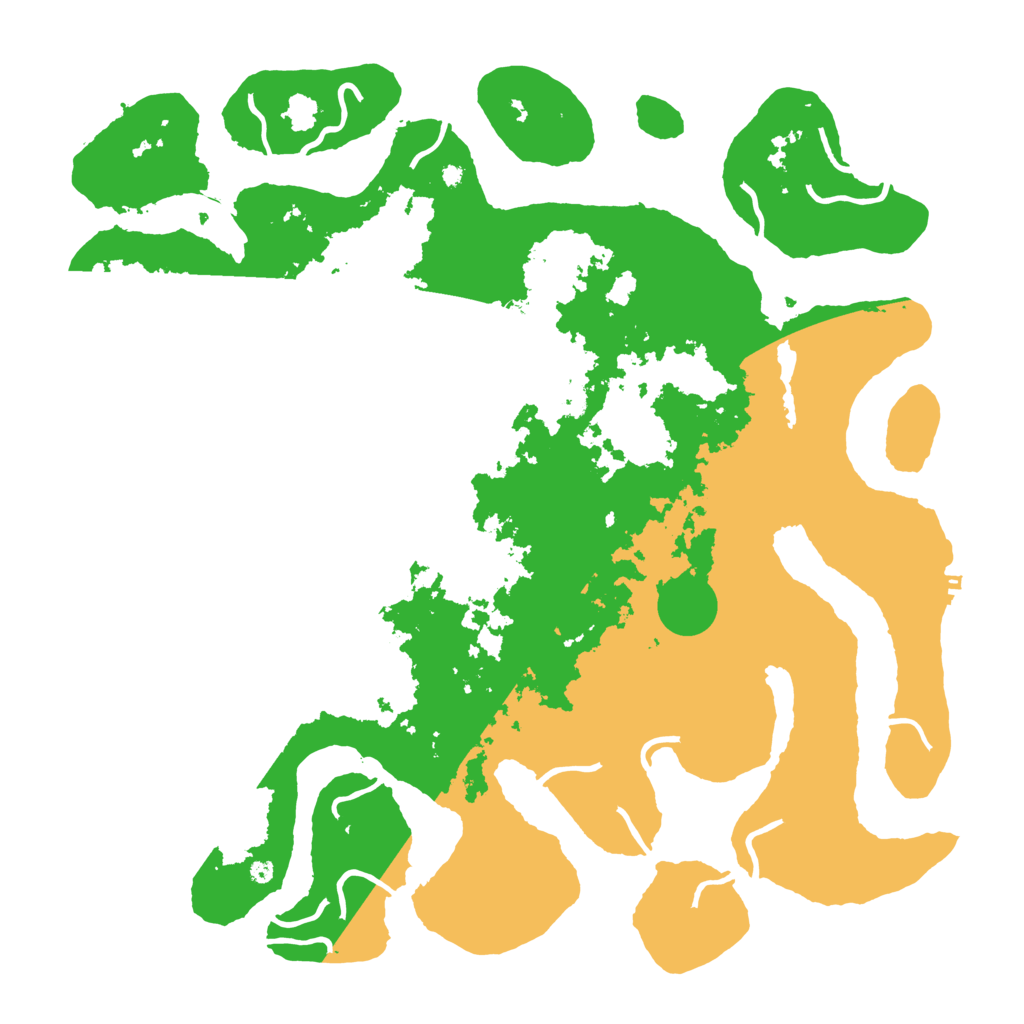 Biome Rust Map: Procedural Map, Size: 4500, Seed: 2137666