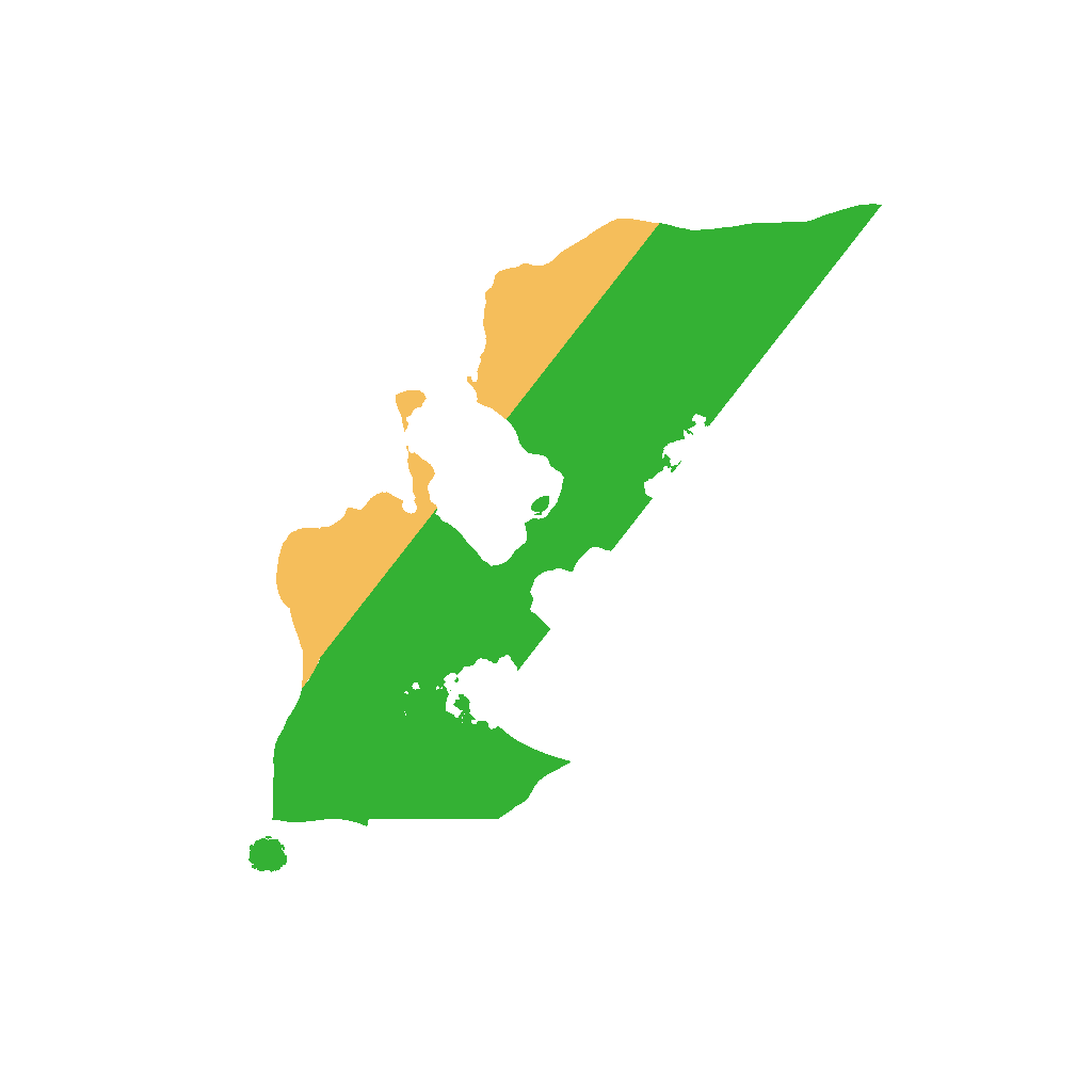 Biome Rust Map: Procedural Map, Size: 1200, Seed: 4