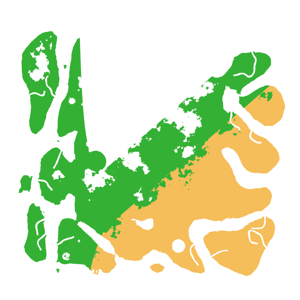 Biome Rust Map: Procedural Map, Size: 4000, Seed: 690022