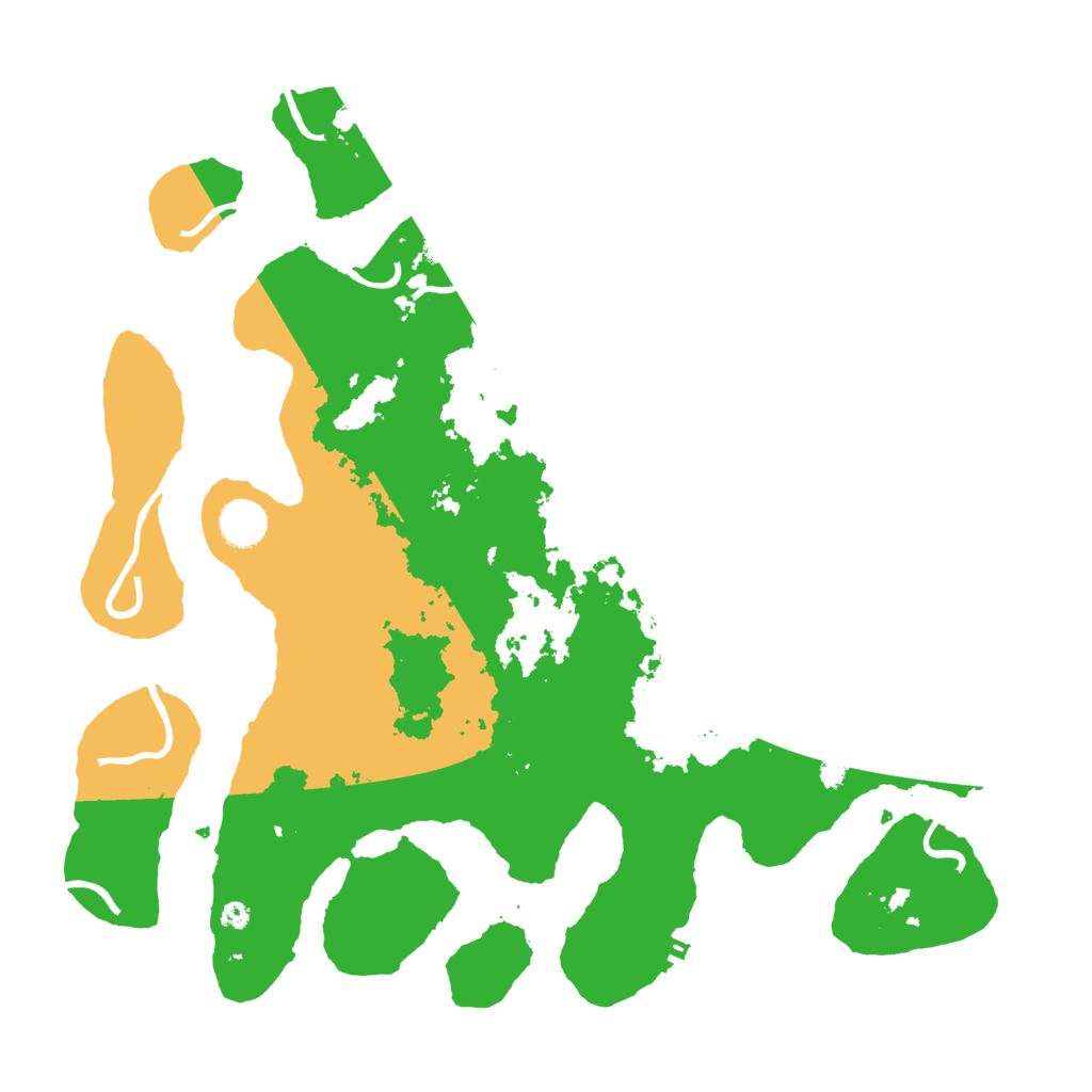 Biome Rust Map: Procedural Map, Size: 4000, Seed: 400082