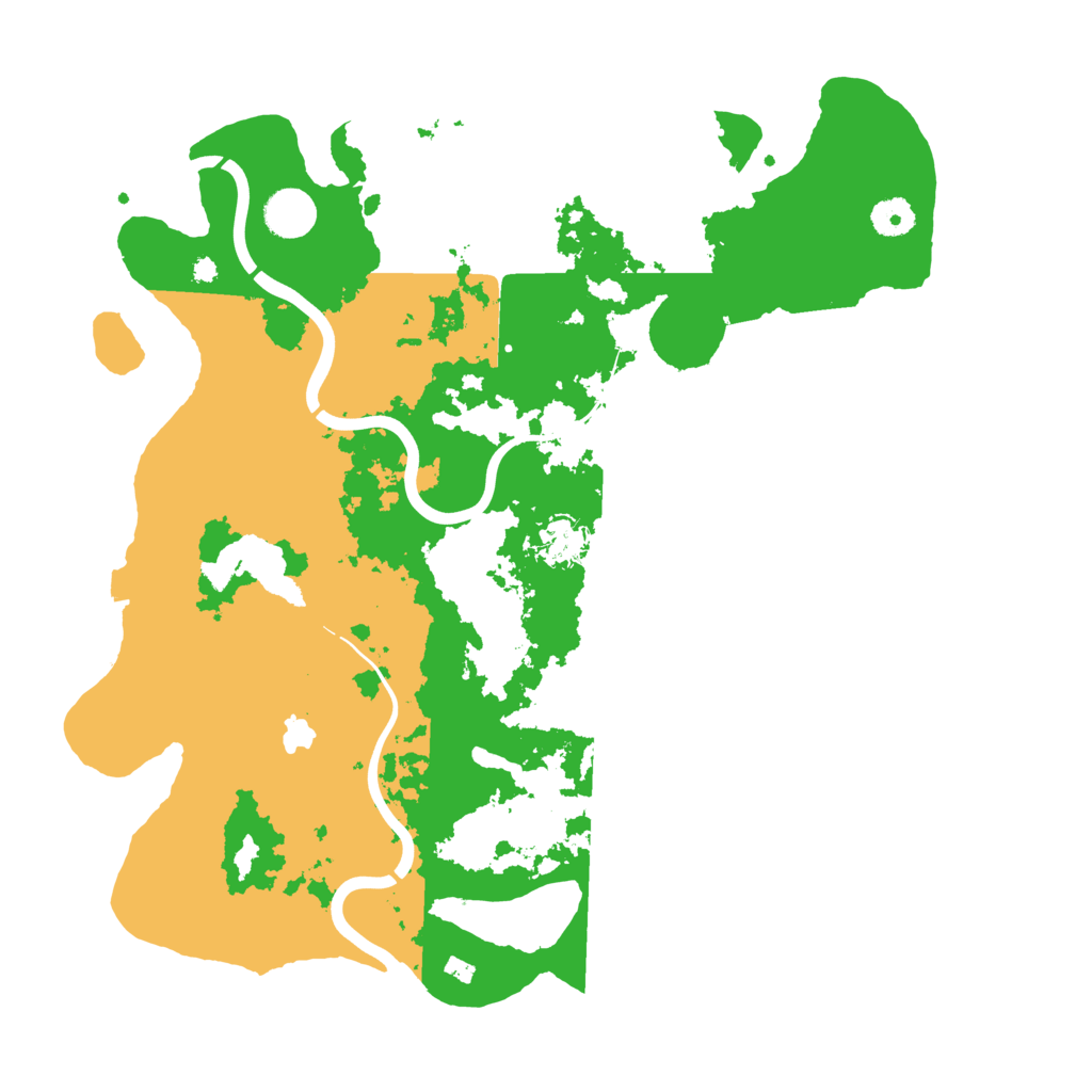 Biome Rust Map: Procedural Map, Size: 4000, Seed: 951866