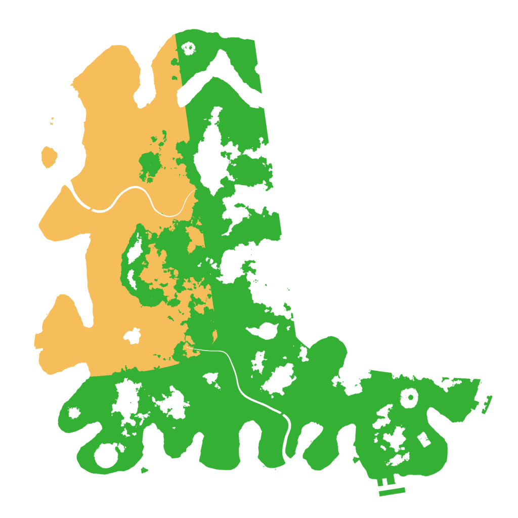 Biome Rust Map: Procedural Map, Size: 4000, Seed: 503393