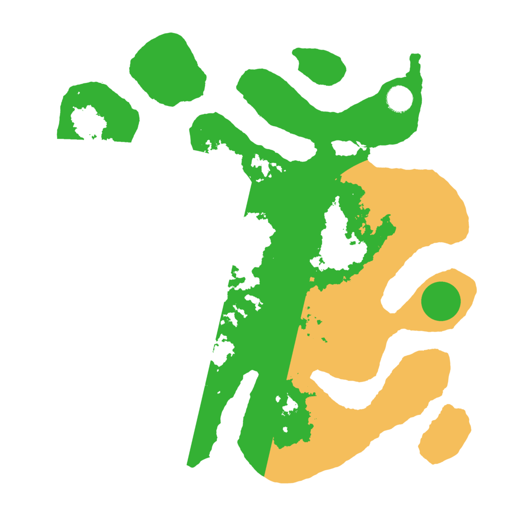 Biome Rust Map: Barren, Size: 3500, Seed: 2900757