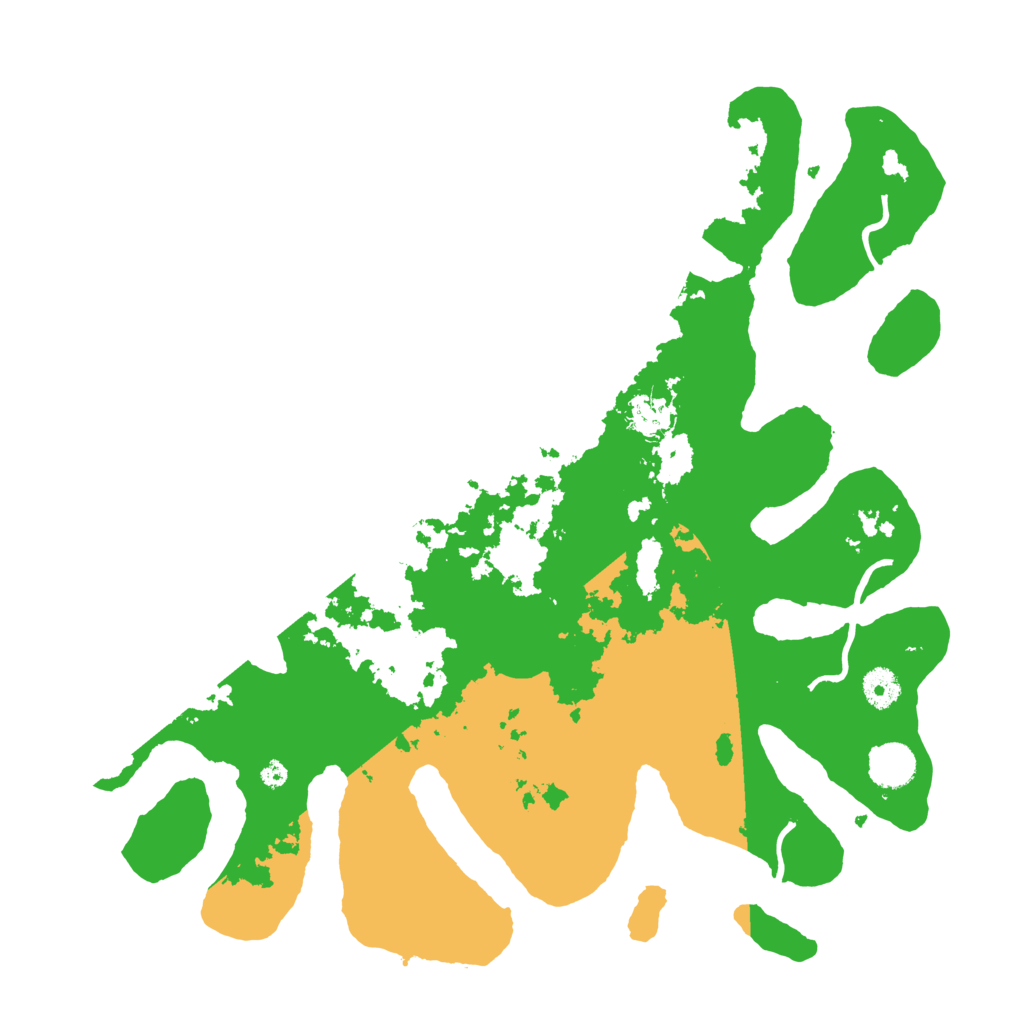 Biome Rust Map: Procedural Map, Size: 4000, Seed: 207144