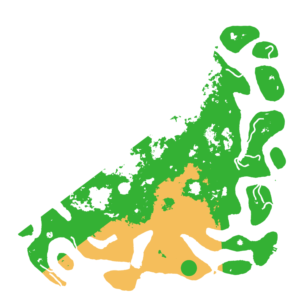 Biome Rust Map: Procedural Map, Size: 5000, Seed: 1693532314