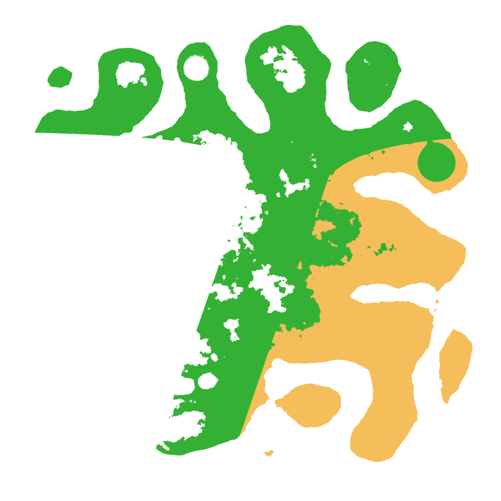 Biome Rust Map: Barren, Size: 3500, Seed: 1613245