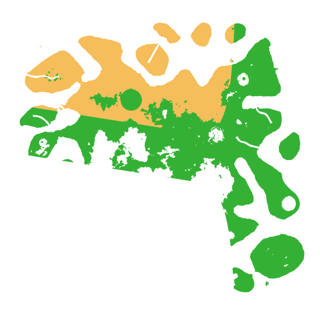 Biome Rust Map: Procedural Map, Size: 4000, Seed: 523490