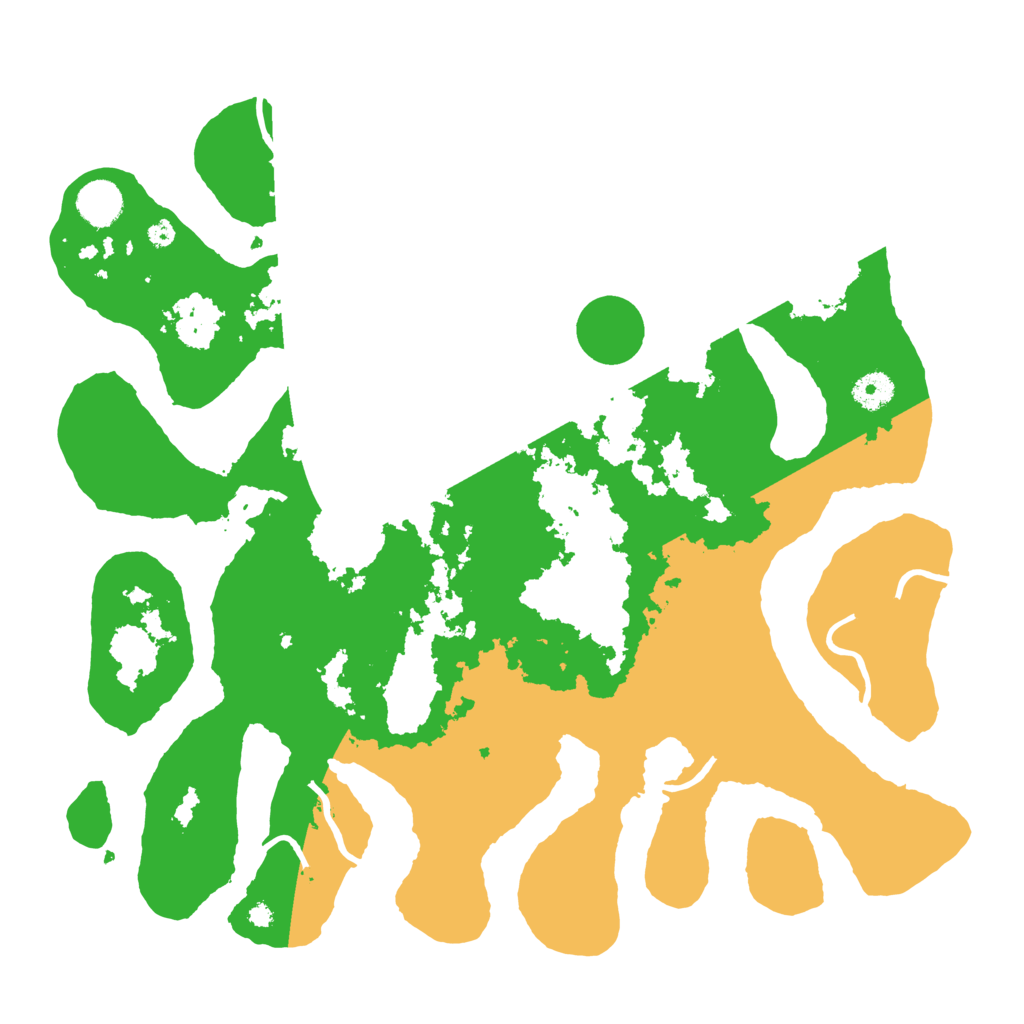 Biome Rust Map: Procedural Map, Size: 4000, Seed: 993017