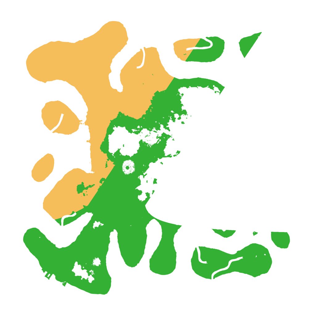 Biome Rust Map: Procedural Map, Size: 3500, Seed: 225637381