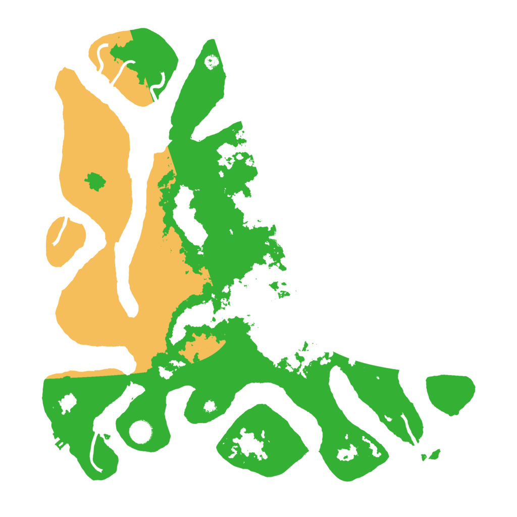 Biome Rust Map: Procedural Map, Size: 4000, Seed: 415461