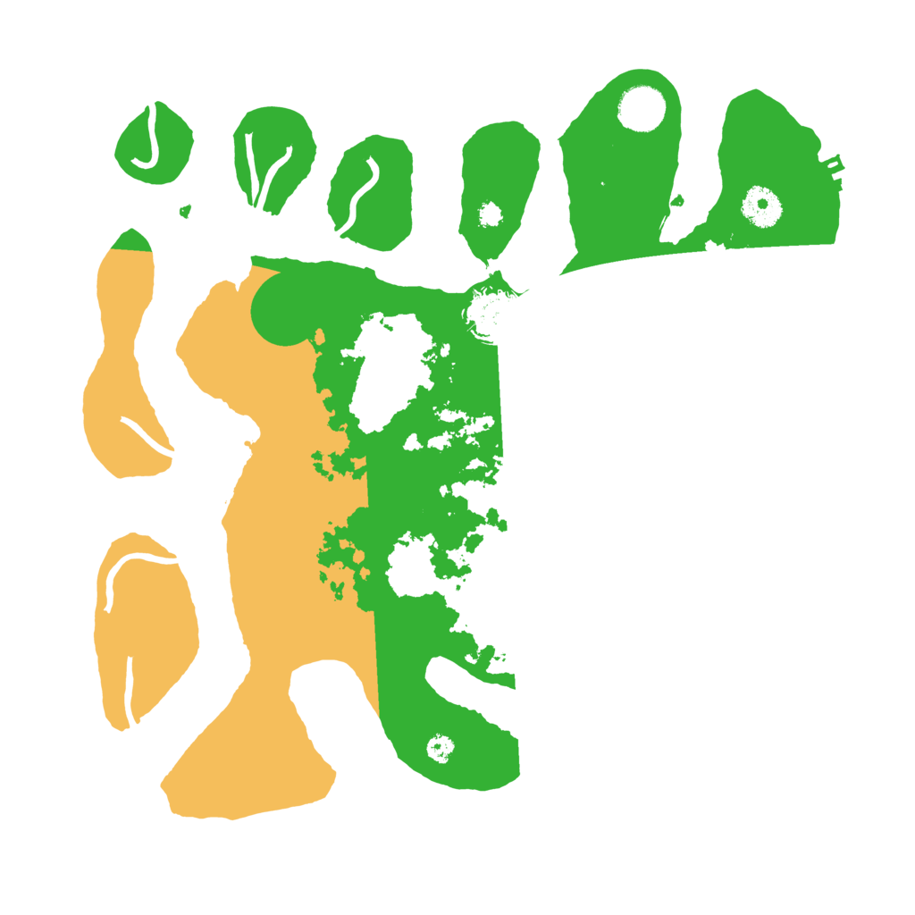 Biome Rust Map: Procedural Map, Size: 3500, Seed: 37416112