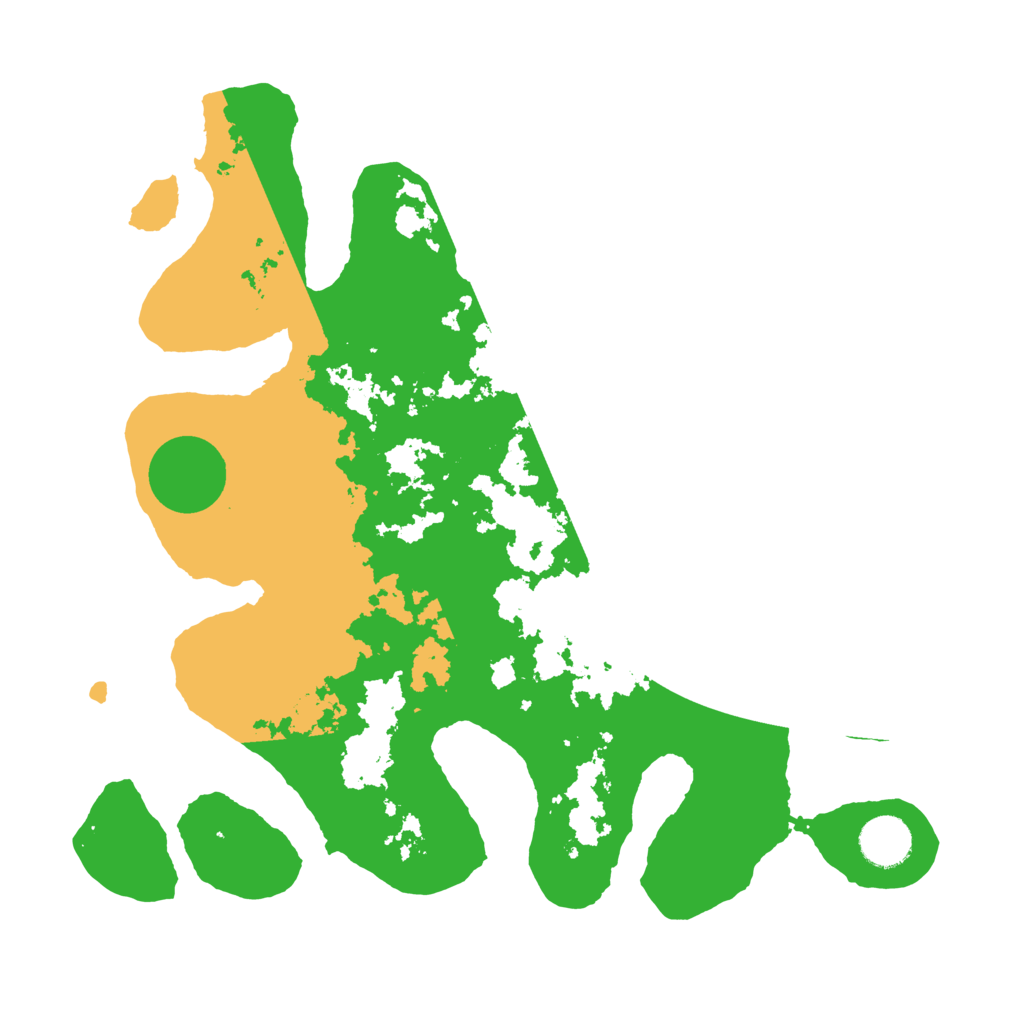 Biome Rust Map: Barren, Size: 3500, Seed: 2174400