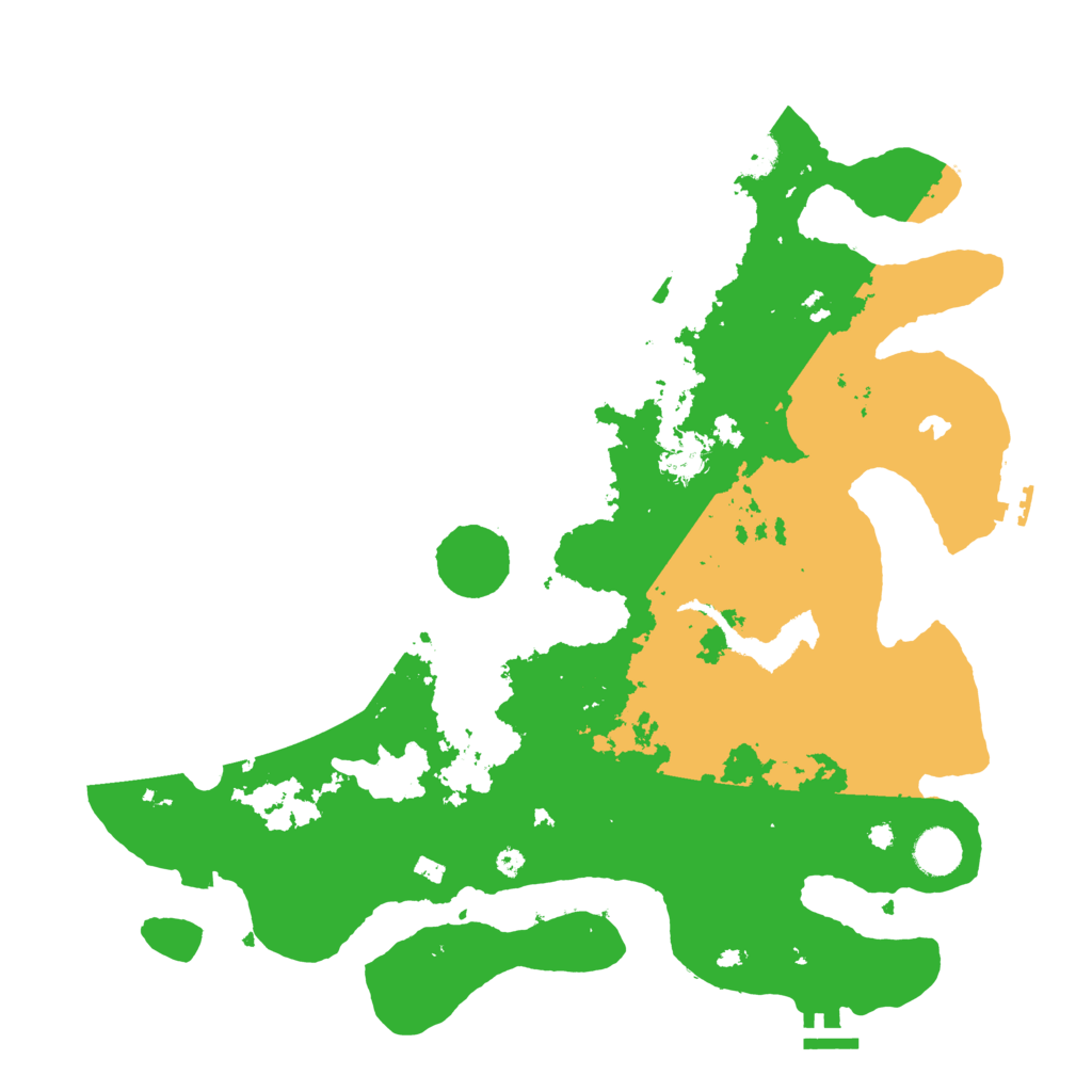 Biome Rust Map: Procedural Map, Size: 4000, Seed: 263306